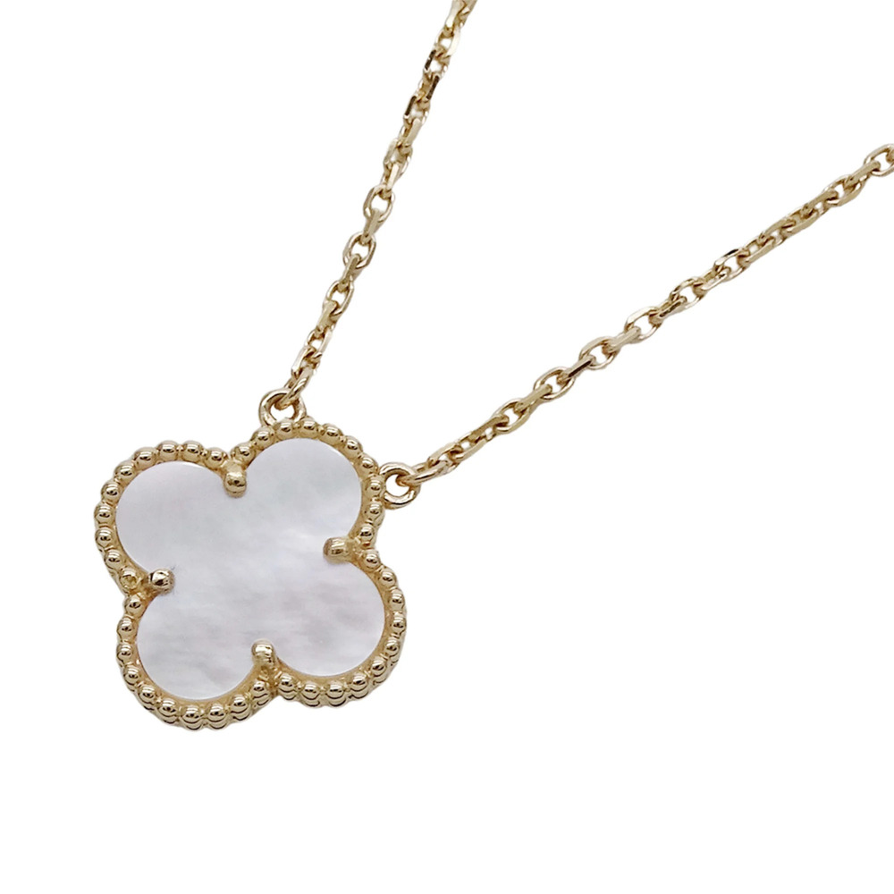 Van Cleef & Arpels Vintage Alhambra Necklace for Women, 750YG (Yellow Gold), ...